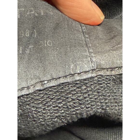 Nili Lotan Kiki Pants Women's Large Crop Wide Leg Black 100% Cotton Made USA - Picture 5 of 7